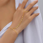 Women's Hand Bracelet Jewelry Women Hand & Finger Chain
