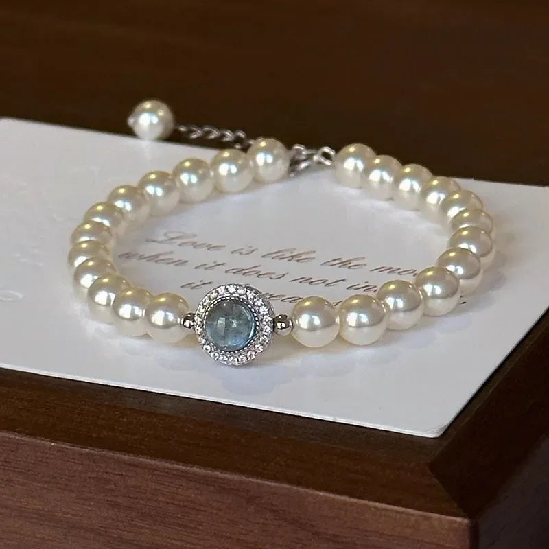 Elegant Beaded ID Bracelet