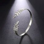 Laurel Leaf Bracelet silver