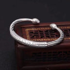 Buddhist ID Bracelet Lotus Flower