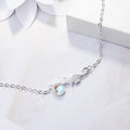 Playful Cat Curb Bracelet in Silver