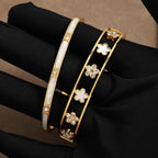 Fine Flowers 5-Petal ID Bracelet a