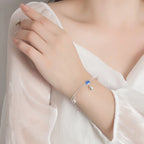 Women's Lotus Flower ID Bracelet