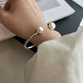 Original Women's ID Bracelet with Pearls