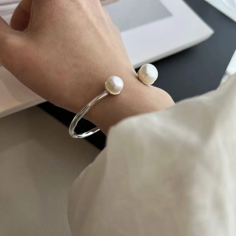 Original Women's ID Bracelet with Pearls