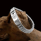 Tibetan Buddhist Men's ID Bracelet 
