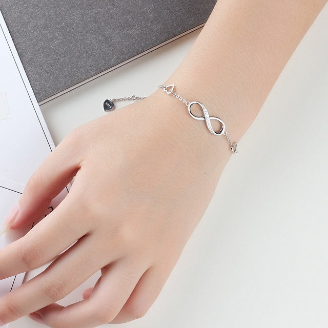 Infinity Silver Bracelet