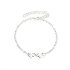 Discreet Infinity Bracelet silver