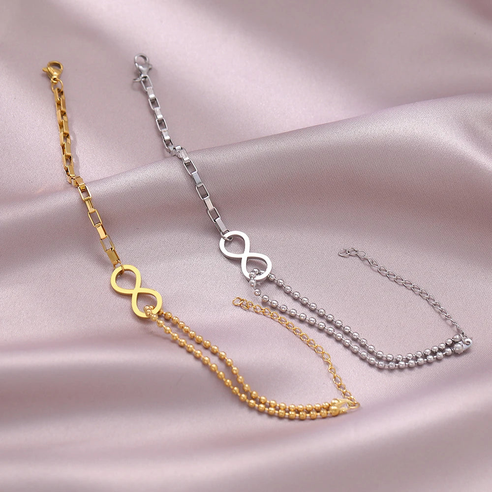 Infinite Bracelet Gold Or Silver