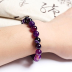 Women's Amethyst Mala Bracelet