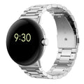 Tempered Steel Watch Band Smartwatch Google Pixel Watch 1 & 2 silver