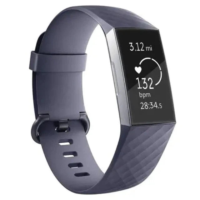 Fitbit Charge 3 & Charge 4 Watch Band in Midnight Blue