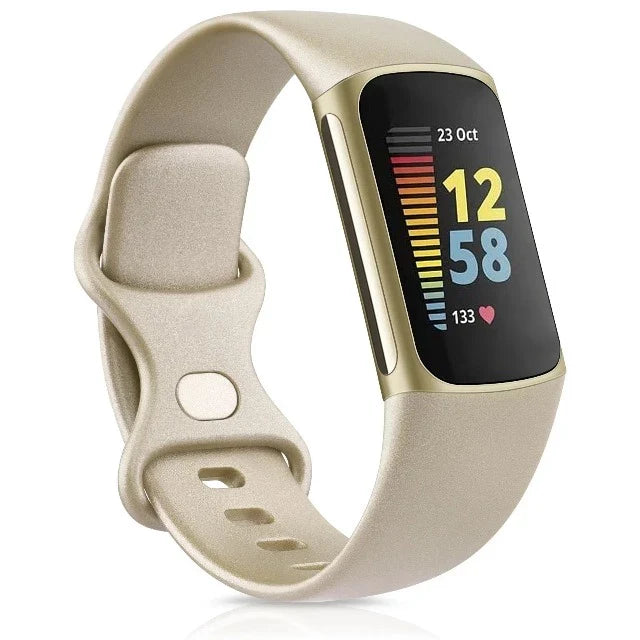 Fitbit Charge 5 Watch Band gold