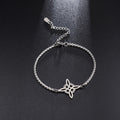 Witch’s Knot Bracelet Silver