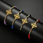 Witch’s Knot Bracelet for Women Chain Bracelet Wiccan Protection