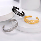 Witch's Knot Link Bracelet Wiccan Protection black