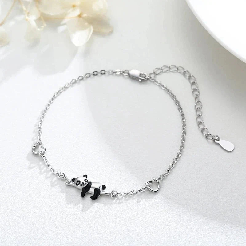 Panda Silver Bracelet