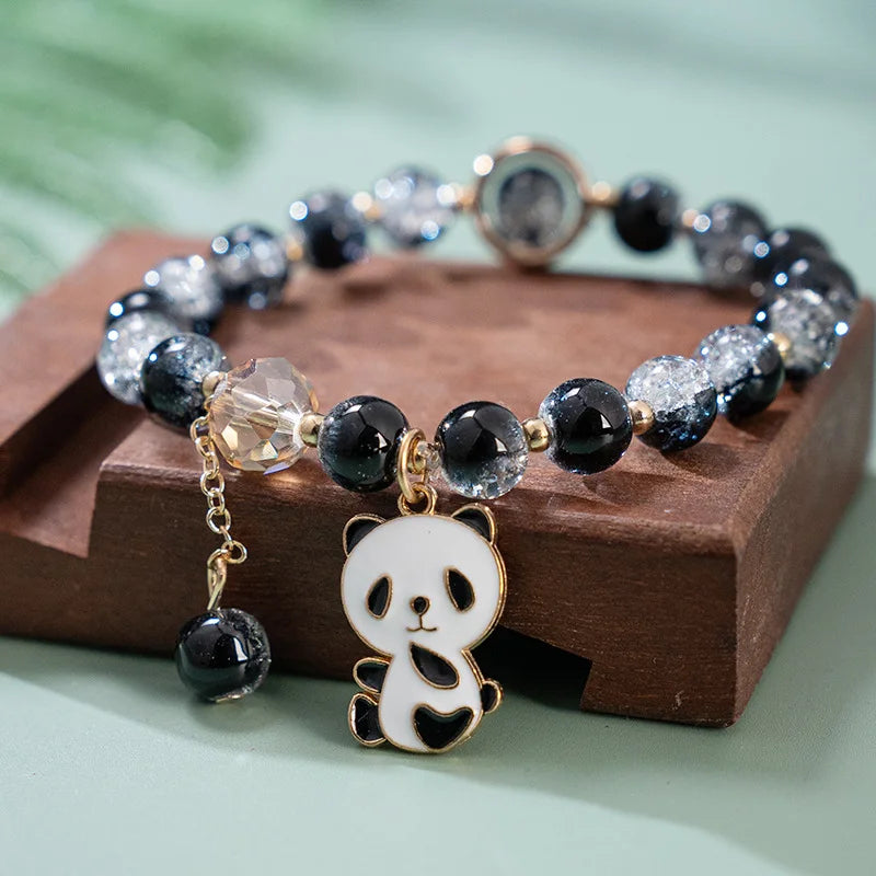 Black and White Panda Bracelet