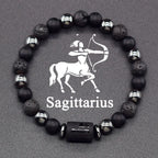 4Zodiac Sign Beaded Bracelet 12 Constellations sagittarius