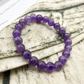 Natural Stone Amethyst Bracelet