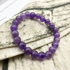 Natural Stone Amethyst Bracelet