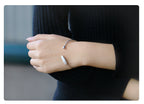 Feather Bracelet in Silver