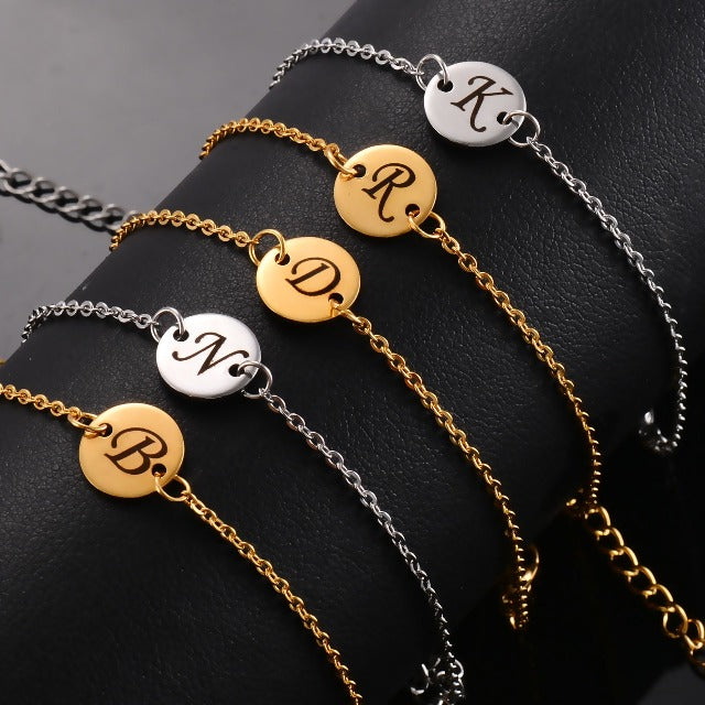 Baby Bracelet with Initial