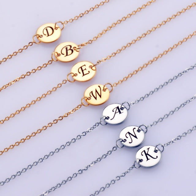 Baby Bracelet with Initial