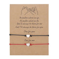 Bracelet for Loving Couple (Set of 2 Bracelets) heart
