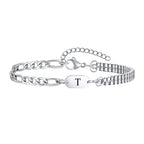 Men's initial bracelet t