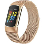 Bracelet for Fitbit Charge 3 Charge 4 Charge 5 rose gold watch