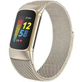 Bracelet for Fitbit Charge 3 Charge 4 Charge 5 gold watch 