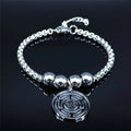 Hecate's Wheel Bracelet Strophalos Wiccan Witchcraft