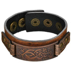 Scandinavian Leather Men's Bracelet