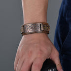 Scandinavian Leather Men's Bracelet