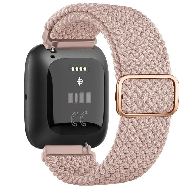 Super Stretch Fitbit Versa 1 Versa 2 Versa Lite Watch Band light pink