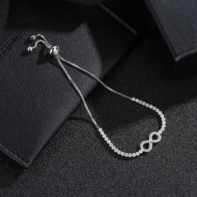 Infinity Symbol Bracelet Silver