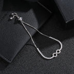 Infinity Symbol Bracelet Silver