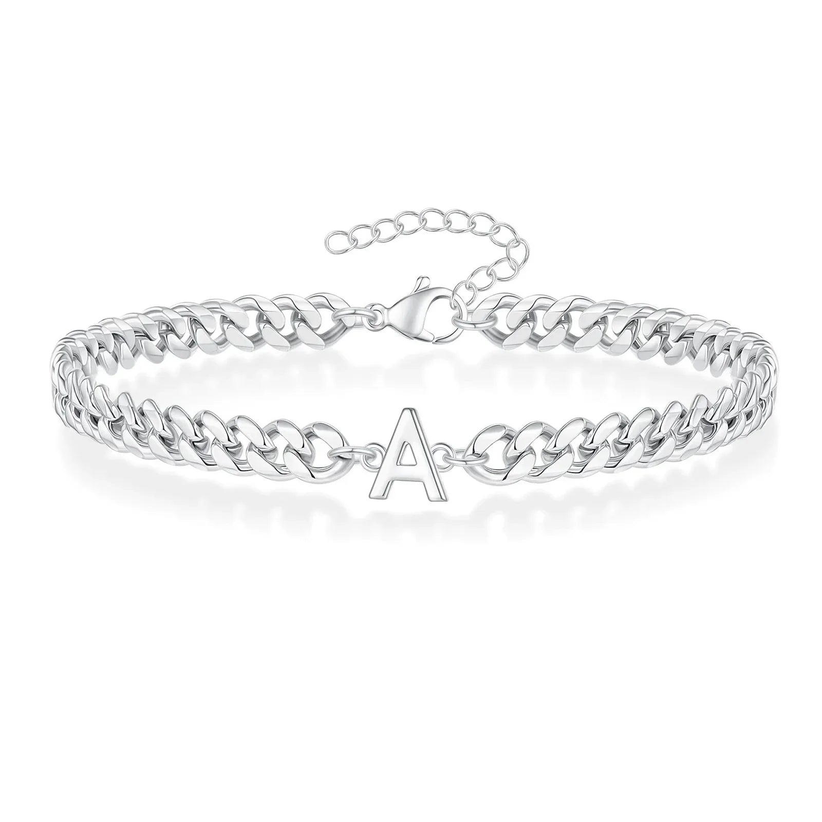 Twisted Initial Bracelet a