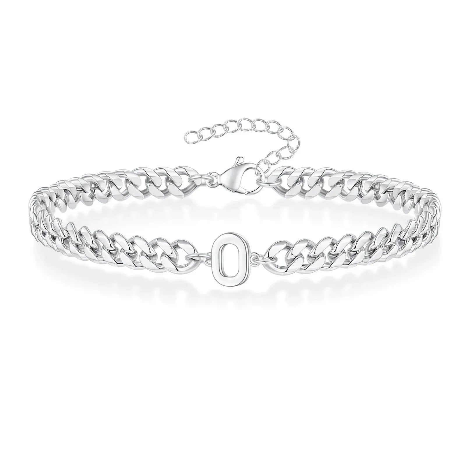 Twisted Initial Bracelet o