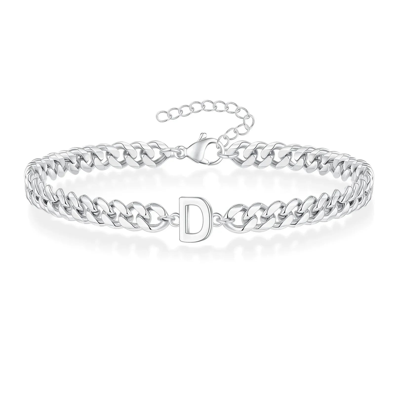 Twisted Initial Bracelet d