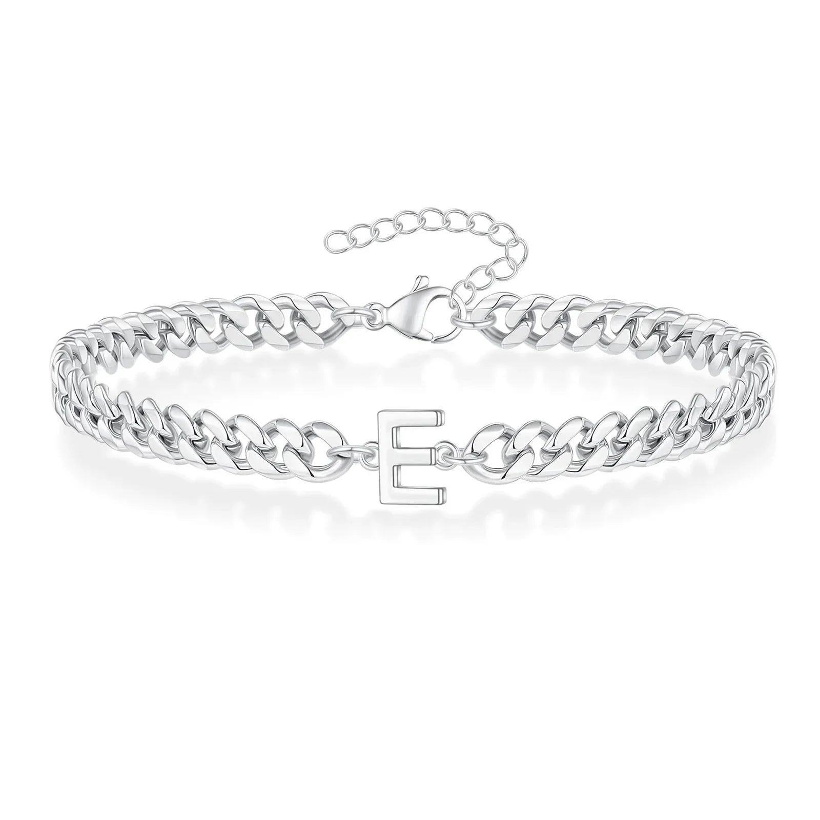 Twisted Initial Bracelet e