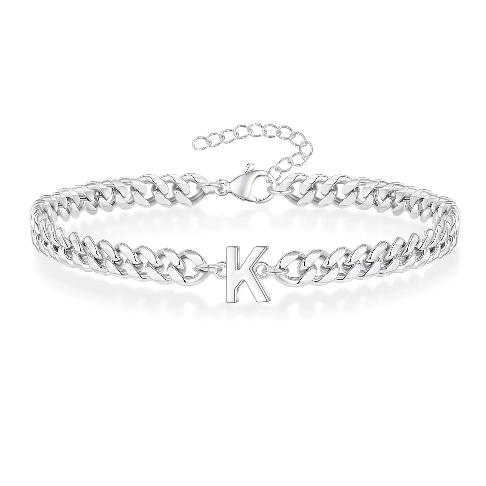 Twisted Initial Bracelet k