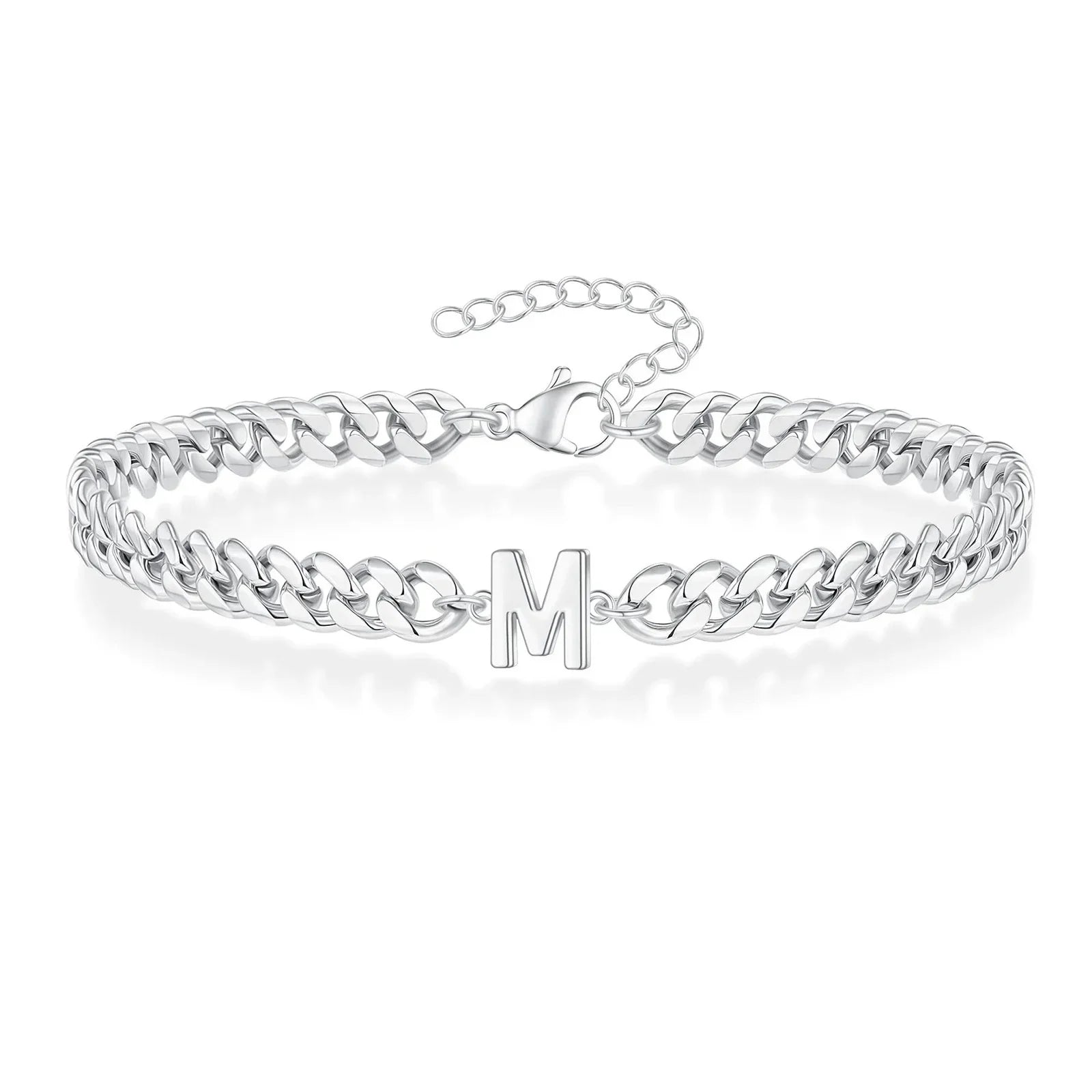 Twisted Initial Bracelet m