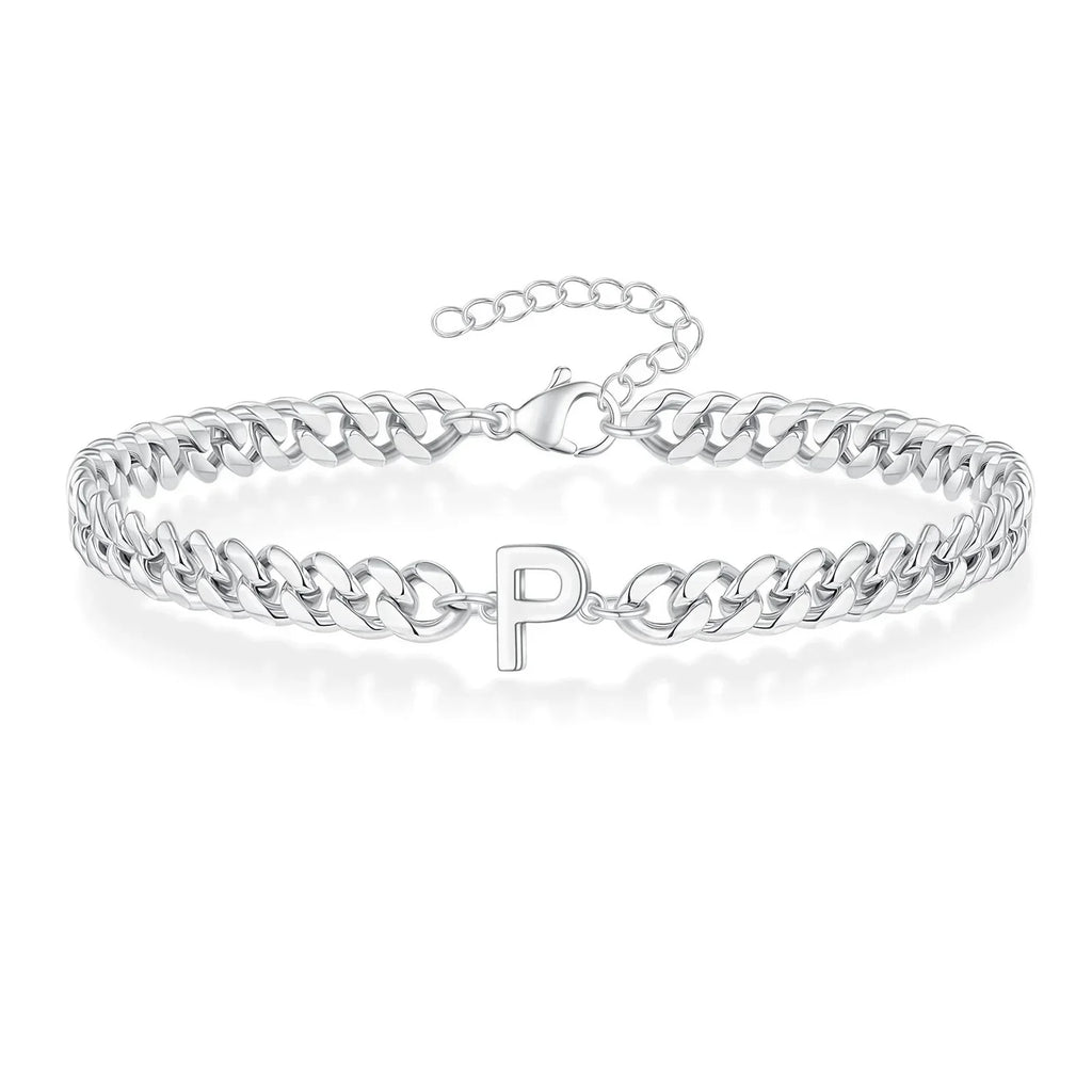 Twisted Initial Bracelet p