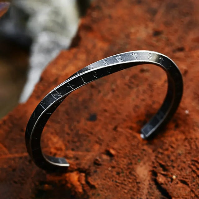 Twisted Viking Runes Bracelet
