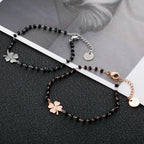 Four Leaf Clover Lucky Charm Bracelet