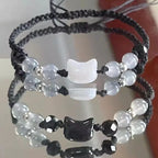Braided Cat Moonstone Bracelet 1