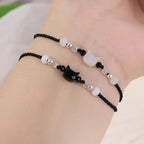 Braided Cat Moonstone Bracelet 2