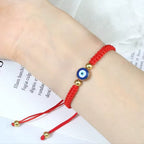 Braided Blue Evil Eye Protection Bracelet